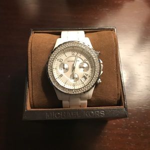 Michael Kors Madison glitz watch MK5300 chrono